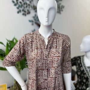 DSB0825-20 Rayon Long A-Line Kurta