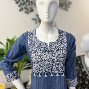 DSB0825-18 Cotton Long Kurta