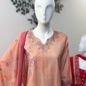 SB0226-07 Warm Peach Straight Cut Set