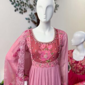 SB1125-04 Blush Pink Anarkali Set