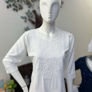 DSB0826-04 White Kurta & Pants