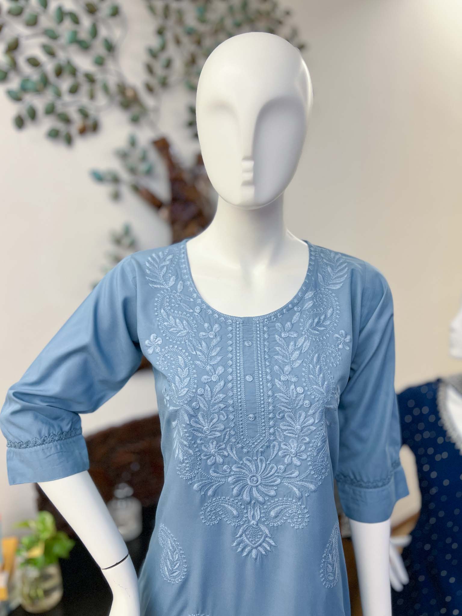 DSB0826-06 Blue Kurta & Pants
