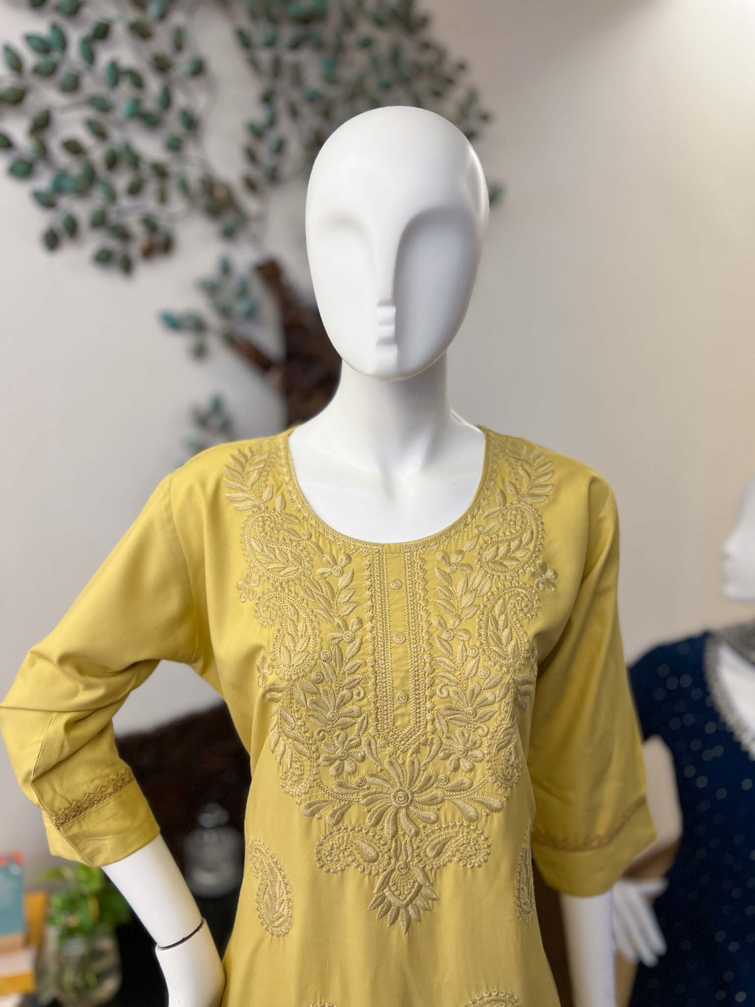 DSB0826-05 Macaroon Yellow Kurta & Pants