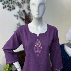 DSB0826-09 Purple Kurta & Pants