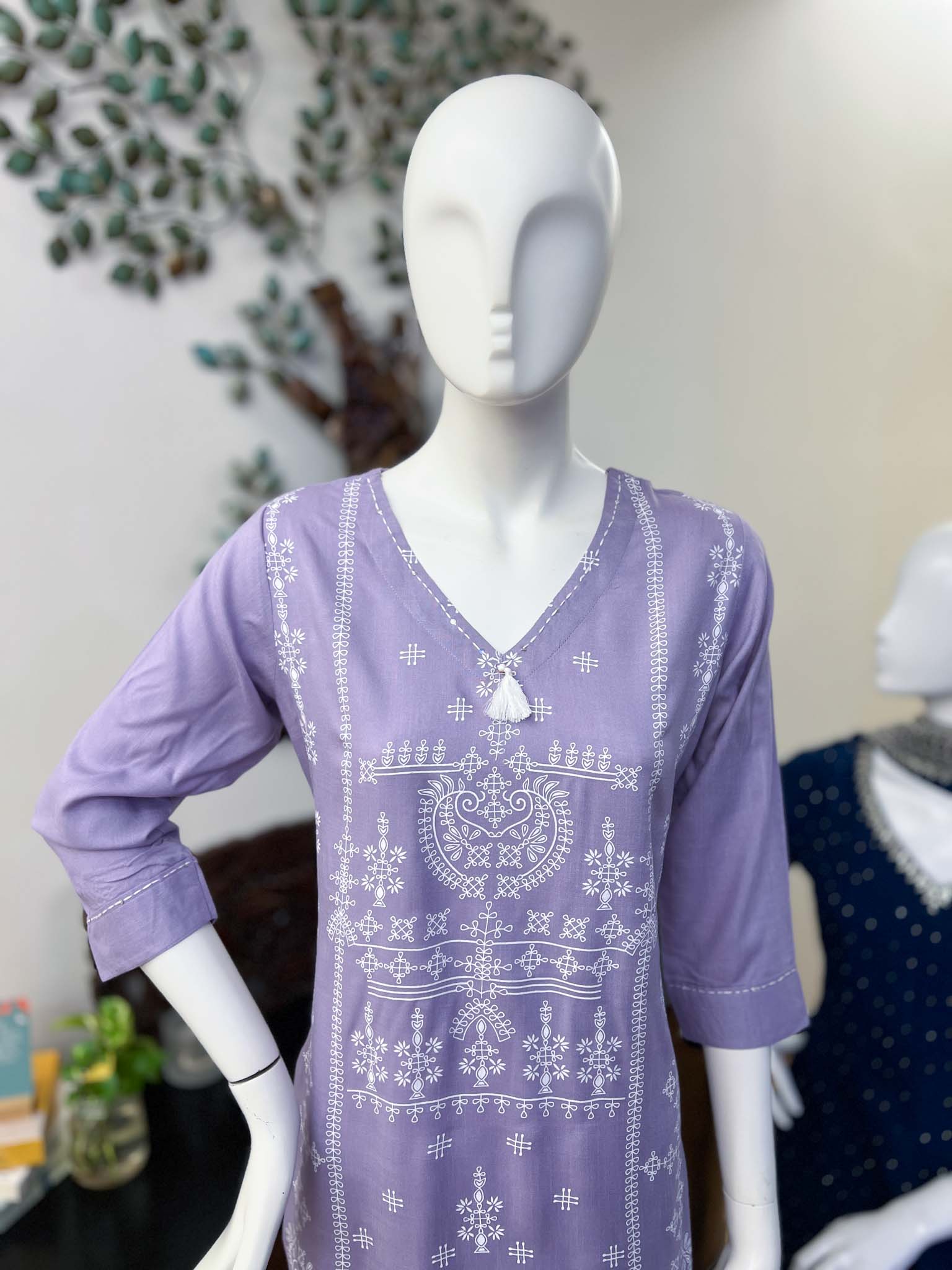 DSB0826-10 Lilac Kurta & Pants