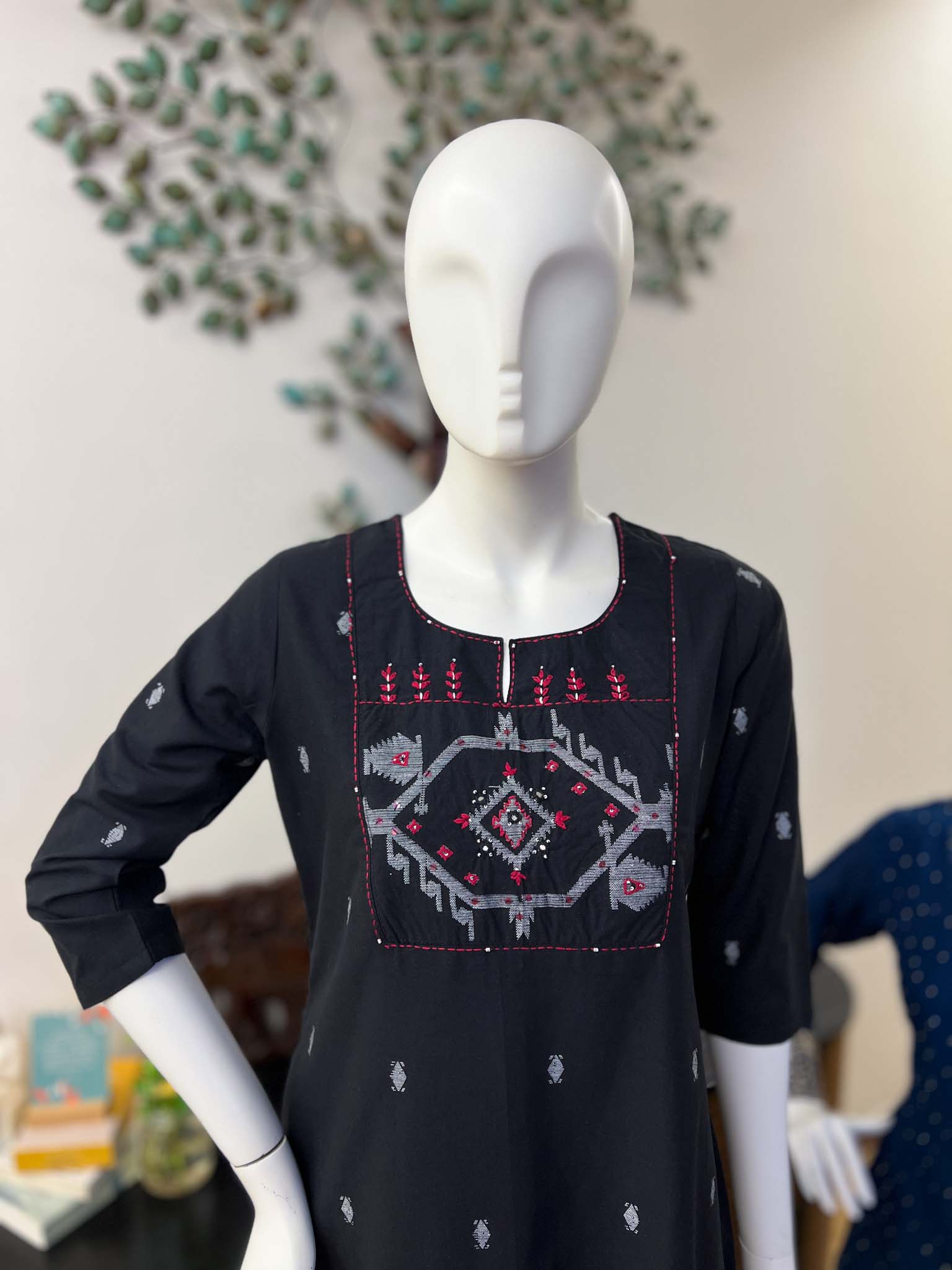 DSB0826-12 Black Kurta & Pants
