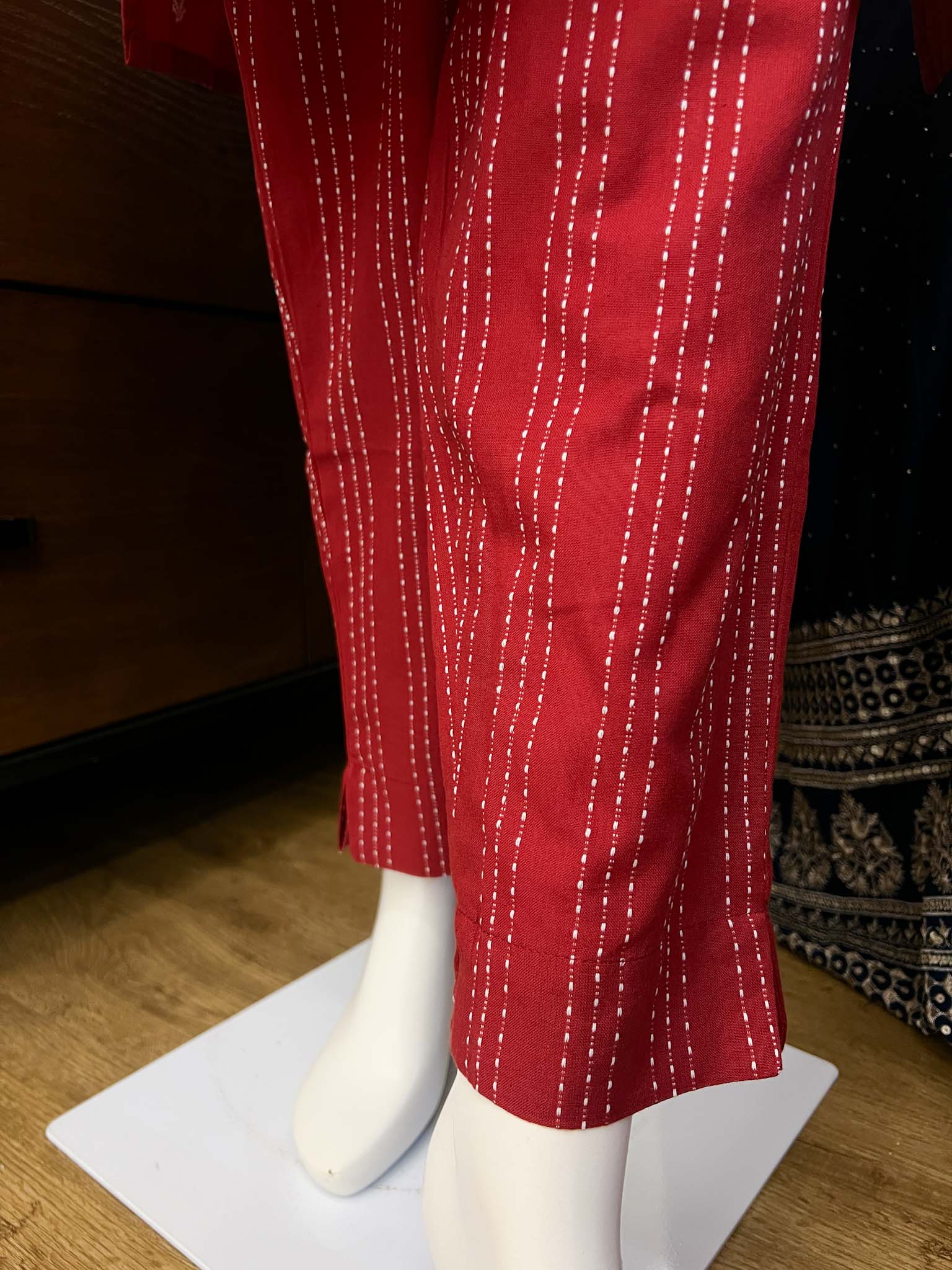 DSB0826-14-01 Orange Shade Kurta & Pants - Image 4