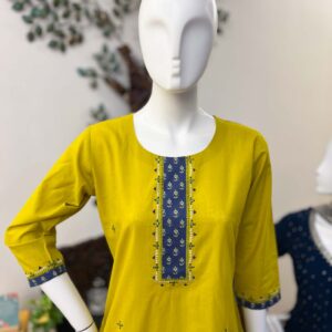 DSB0826-08 Mustard Shade Kurta & Pants
