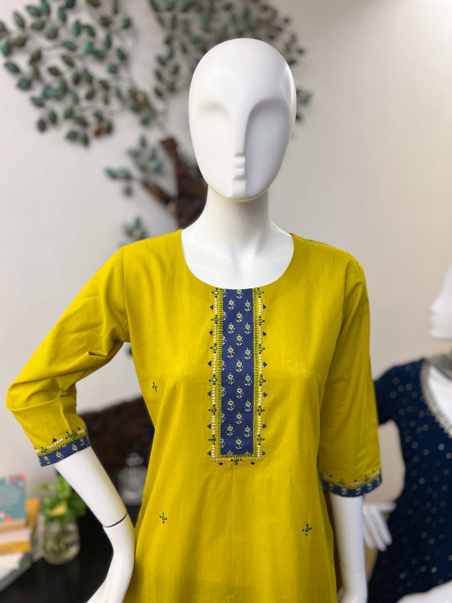 DSB0826-08 Mustard Shade Kurta & Pants