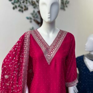 DSB0826-47 Rani Pink Straight Cut Set
